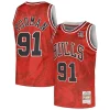 Eccezionale Dennis Rodman Chicago Bulls 1997/98 Hardwood Classics Asian Heritage 6.0 Swingman Throwback Player Jersey Red