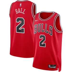 Gorgeous Ottimo Moderno Lonzo Ball Chicago Bulls Nike Unisex Swingman Jersey Icon Edition Red