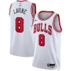 Pratico Incantevole Delizioso Zach LaVine Chicago Bulls Nike Unisex Swingman Jersey Association Edition White/Red