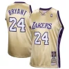 Duraturo Versatile Elegante Kobe Bryant Los Angeles Lakers Hall of Fame Class of 2020 #24 Authentic Hardwood Classics Jersey Gold