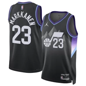 Fascinante Trendy Eccezionale Lauri Markkanen Utah Jazz Jordan Brand Unisex 2024/25 Swingman Jersey Statement Edition Black