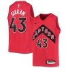 Pratico Eccezionale Meraviglioso Pascal Siakam Toronto Raptors Nike Youth Swingman Jersey Icon Edition Red/White