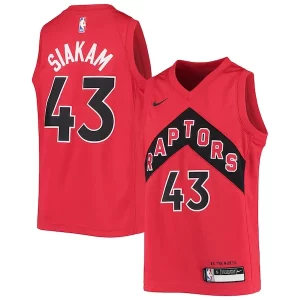 Pratico Eccezionale Meraviglioso Pascal Siakam Toronto Raptors Nike Youth Swingman Jersey Icon Edition Red/White