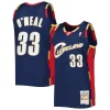 Prestigioso Lussuoso Classico Shaquille O'Neal Cleveland Cavaliers Hardwood Classics 2009/10 Jersey Navy