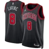 Gorgeous Stupendo Delizioso Zach LaVine Chicago Bulls Jordan Brand Unisex Swingman Jersey Statement Edition Black