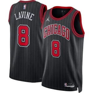 Gorgeous Stupendo Delizioso Zach LaVine Chicago Bulls Jordan Brand Unisex Swingman Jersey Statement Edition Black