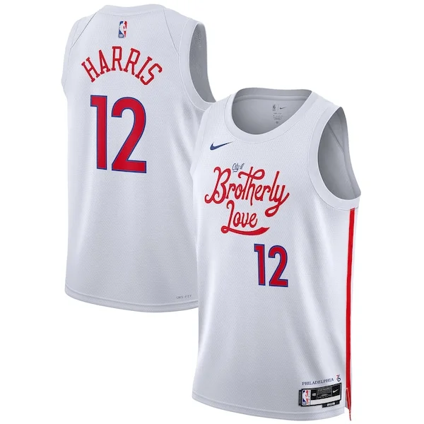 Resistente Bellissimo Duraturo Tobias Harris Philadelphia 76ers Nike Unisex 2022/23 Swingman Jersey City Edition White