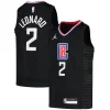 Moderno Stupendo Kawhi Leonard LA Clippers Jordan Brand Youth 2020/21 Swingman Player Jersey Black Statement Edition