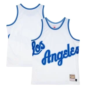 Ottimo Los Angeles Lakers Hardwood Classics Blown Out Fashion Jersey White