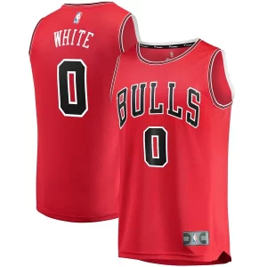 Pratico Gorgeous Coby White Chicago Bulls Youth Fast Break Replica Player Jersey Icon Edition Red