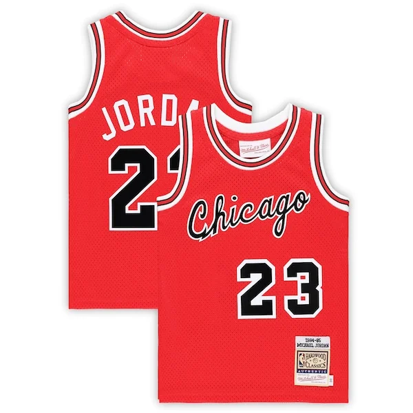 Bellissimo Ottimo Magnifico Michael Jordan Chicago Bulls Toddler Hardwood Classics 1984/85 Authentic Swingman Jersey Red