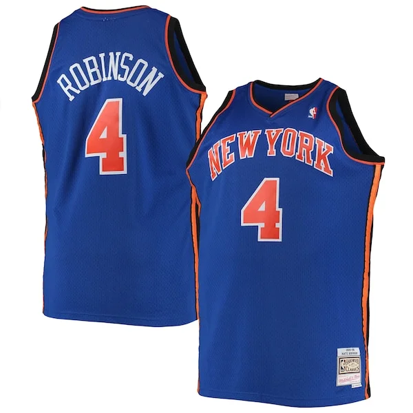 Fascinante Prestigioso Resistente Nate Robinson New York Knicks 2005/06 Big & Tall Hardwood Classics Swingman Jersey Blue