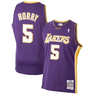 Trendy Robert Horry Los Angeles Lakers 1999/00 Hardwood Classics Swingman Jersey Purple