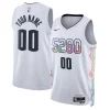 Trendy Denver Nuggets Nike Unisex 2024/25 Custom Swingman Jersey City Edition White