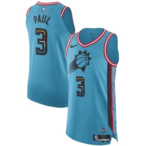 Bellissimo Gorgeous Chris Paul Phoenix Suns Nike 2022/23 Authentic Jersey City Edition Turquoise
