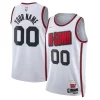 Meraviglioso Houston Rockets Nike Unisex 2024/25 Custom Swingman Jersey City Edition White