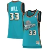 Splendido Grant Hill Detroit Pistons Women's 1998/99 Hardwood Classics Swingman Jersey Teal