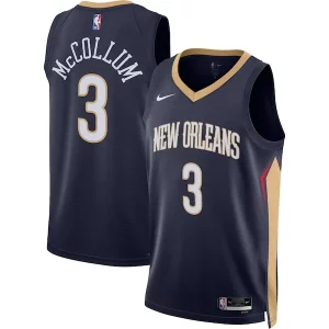 Pratico Stupendo C.J. McCollum New Orleans Pelicans Nike Unisex Swingman Jersey Icon Edition Navy
