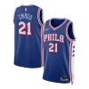 Trendy Joel Embiid Philadelphia 76ers Nike Unisex Swingman Jersey Icon Edition Royal/White