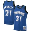 Delizioso Carino Moderno Kevin Garnett Minnesota Timberwolves 2001/02 Hardwood Classics Swingman Jersey Blue