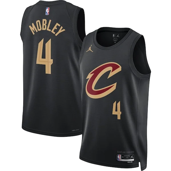 Moderno Evan Mobley Cleveland Cavaliers Jordan Brand Unisex Swingman Jersey Statement Edition Black