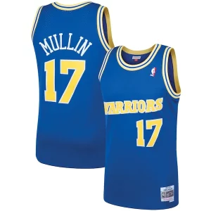 Pratico Chris Mullin Golden State Warriors 1993/94 Hardwood Classics Swingman Jersey Royal