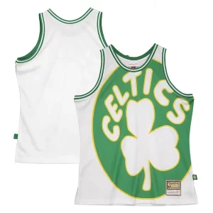 Bellissimo Boston Celtics Hardwood Classics Blown Out Fashion Jersey White
