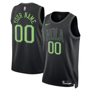Sofisticato Stupendo New Orleans Pelicans Nike Unisex 2023/24 Custom Swingman Jersey Black City Edition
