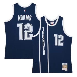 Resistente Steven Adams Oklahoma City Thunder Hardwood Classics Swingman Jersey Navy