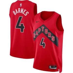 Cool Scottie Barnes Toronto Raptors Nike Unisex Swingman Jersey Icon Edition Red