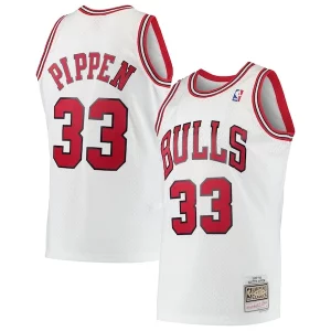 Gorgeous Sofisticato Duraturo Scottie Pippen Chicago Bulls Hardwood Classics Swingman Jersey White/Black