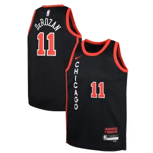 Fantastico Ottimo DeMar DeRozan Chicago Bulls Nike Youth Swingman Replica Jersey City Edition Black