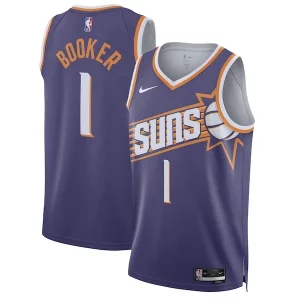 Trendy Moderno Ottimo Devin Booker Phoenix Suns Nike Unisex Swingman Jersey Icon Edition Purple/White