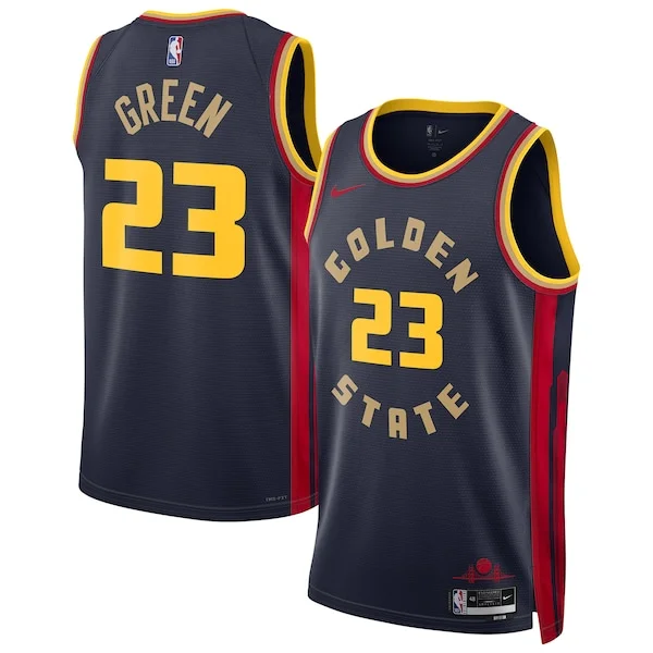 Trendy Resistente Draymond Green Golden State Warriors Nike Unisex 2024/25 Swingman Player Jersey City Edition Navy