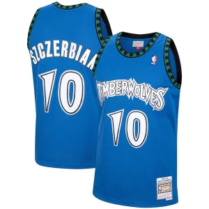 Trendy Wally Szczerbiak Minnesota Timberwolves 2001/02 Hardwood Classics Swingman Jersey Blue