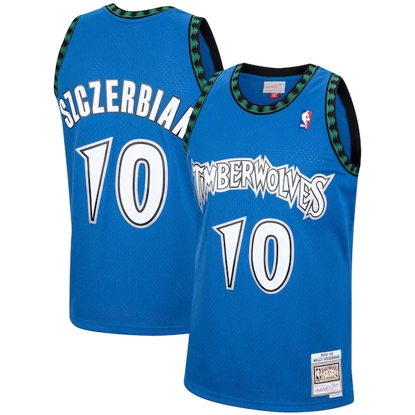Trendy Wally Szczerbiak Minnesota Timberwolves 2001/02 Hardwood Classics Swingman Jersey Blue
