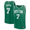 Bellissimo Magnifico Robusto Jaylen Brown Boston Celtics Fast Break Replica Player Jersey Icon Edition Kelly Green