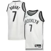 Lussuoso Kevin Durant Brooklyn Nets Nike Unisex Swingman Jersey Association Edition White/Black
