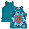 Stupendo Gorgeous Utah Jazz Hardwood Classics Blown Out Fashion Jersey Turquoise