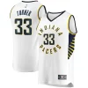 Incantevole Bellissimo Myles Turner Indiana Pacers Fast Break Replica Player Jersey White Association Edition