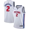 Meraviglioso Cade Cunningham Detroit Pistons Nike Youth Swingman Jersey Association Edition White