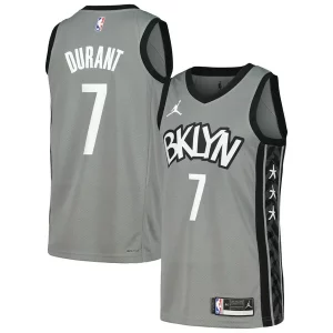 Raffinato Comodo Splendido Kevin Durant Brooklyn Nets Nike Swingman Player Jersey Statement Edition Gray/Blue