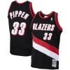 Ottimo Meraviglioso Pratico Scottie Pippen Portland Trail Blazers 1999/00 Hardwood Classics Swingman Jersey Black