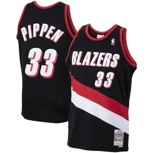 Ottimo Meraviglioso Pratico Scottie Pippen Portland Trail Blazers 1999/00 Hardwood Classics Swingman Jersey Black