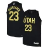 Pratico Lauri Markkanen Utah Jazz Jordan Brand Youth Swingman Jersey Statement Edition Black