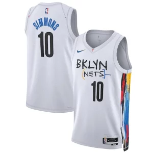 Moderno Ben Simmons Brooklyn Nets Nike Unisex 2022/23 Swingman Jersey City Edition White