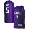 Versatile Trendy De'Aaron Fox Sacramento Kings Jordan Brand Youth Swingman Jersey Statement Edition Purple