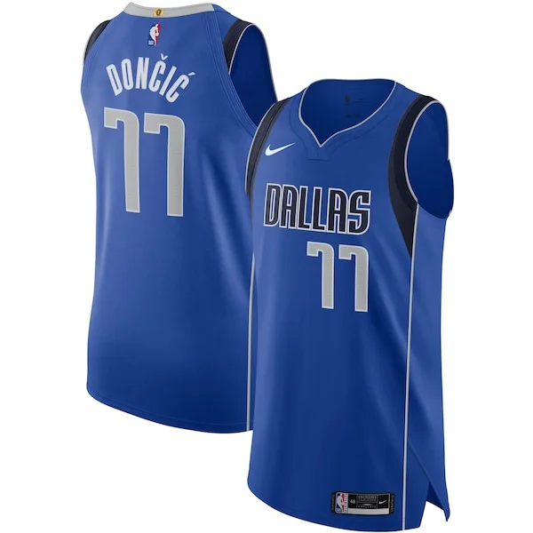 Lussuoso Moderno Fantastico Luka Dončić Dallas Mavericks Nike Authentic Jersey Association Edition Blue