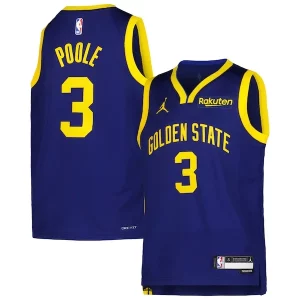 Bellissimo Delizioso Cool Jordan Poole Golden State Warriors Youth 2022/23 Swingman Jersey Navy Statement Edition