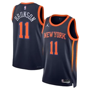 Splendido Elegante Fantastico Jalen Brunson New York Knicks Jordan Brand Unisex Swingman Player Jersey Statement Edition Navy